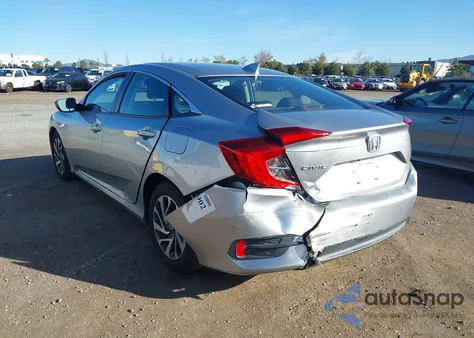 2018 Honda Civic Ex из США, поврежденный, VIN 2HGFC2F74JH603579